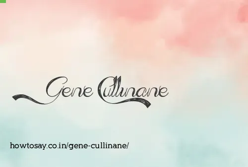 Gene Cullinane