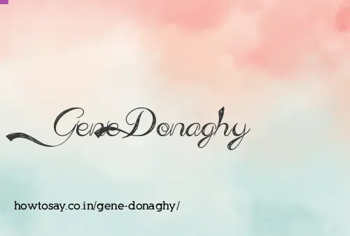 Gene Donaghy