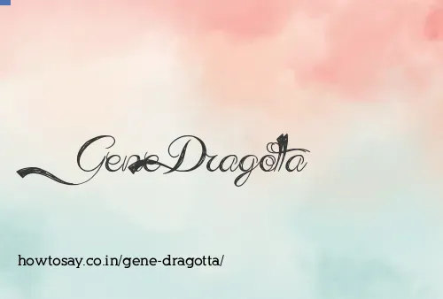 Gene Dragotta