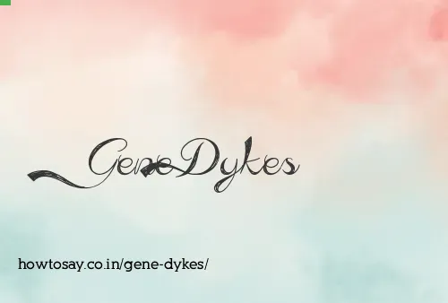 Gene Dykes