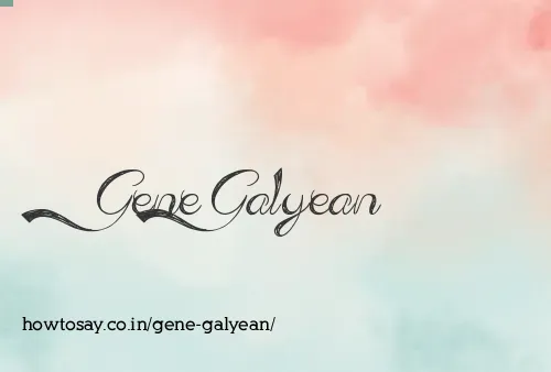 Gene Galyean