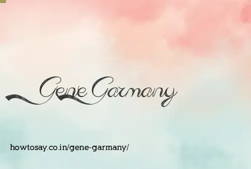 Gene Garmany