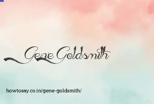Gene Goldsmith
