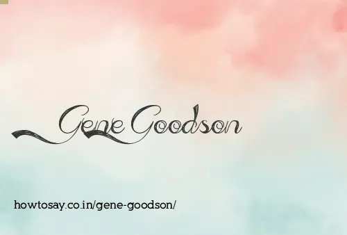 Gene Goodson