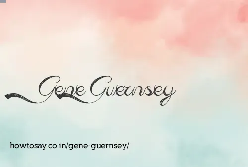 Gene Guernsey