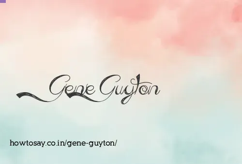 Gene Guyton