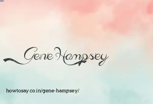 Gene Hampsey