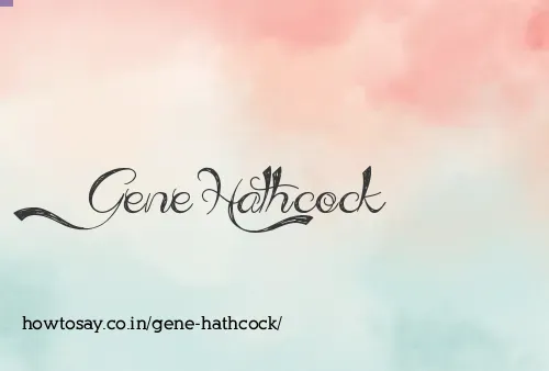 Gene Hathcock