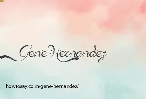 Gene Hernandez