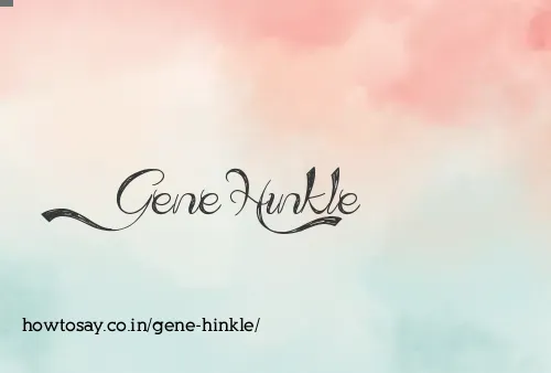 Gene Hinkle