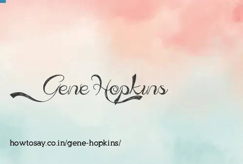 Gene Hopkins