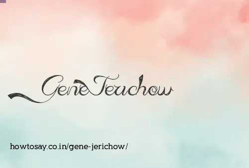 Gene Jerichow