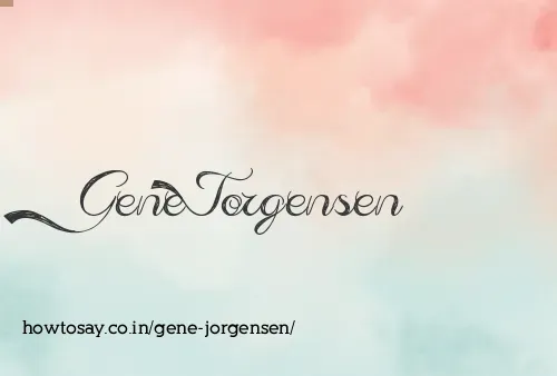 Gene Jorgensen