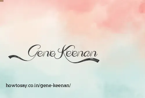 Gene Keenan