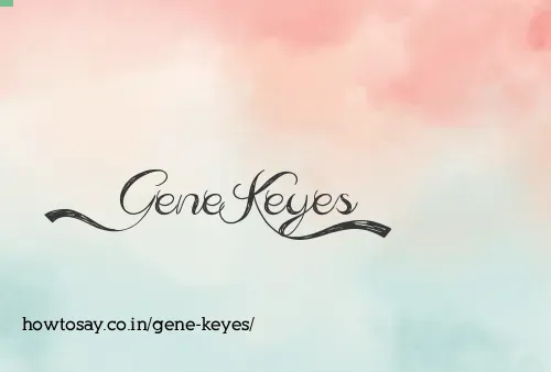 Gene Keyes