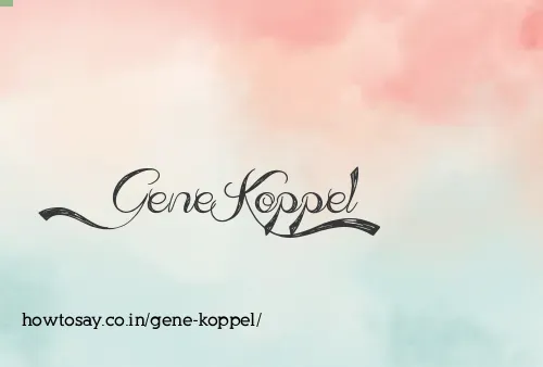 Gene Koppel