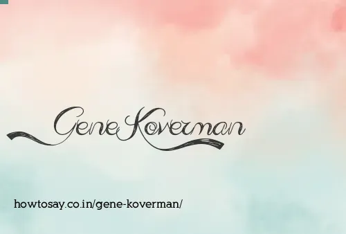 Gene Koverman
