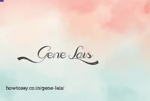 Gene Lais