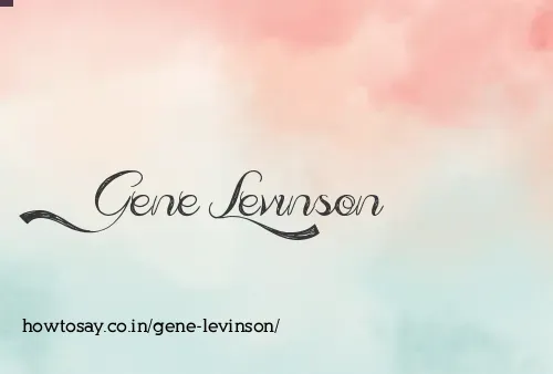 Gene Levinson