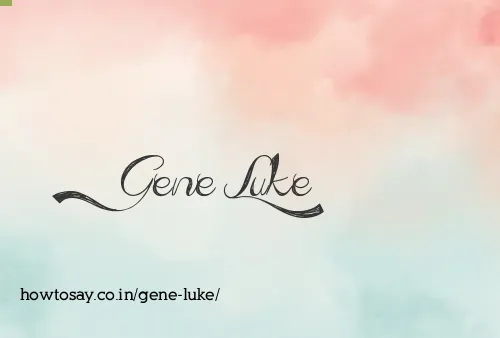 Gene Luke