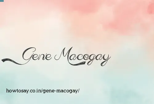 Gene Macogay