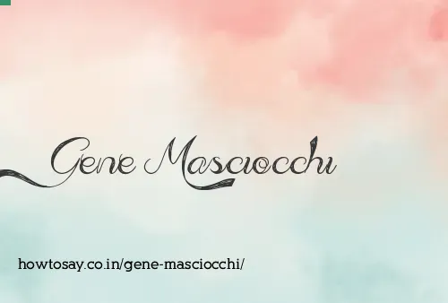 Gene Masciocchi