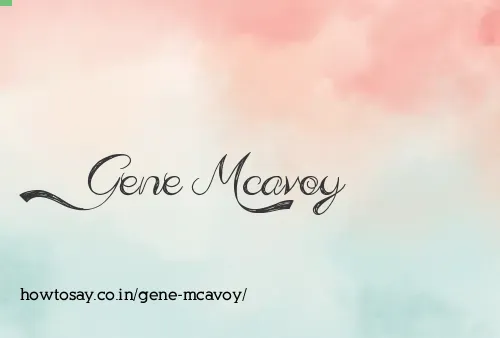 Gene Mcavoy