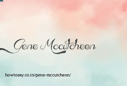 Gene Mccutcheon