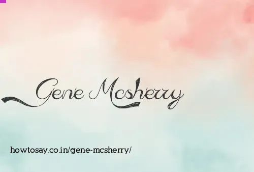 Gene Mcsherry