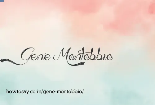 Gene Montobbio