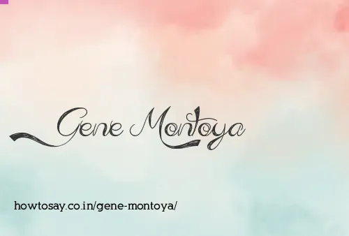 Gene Montoya