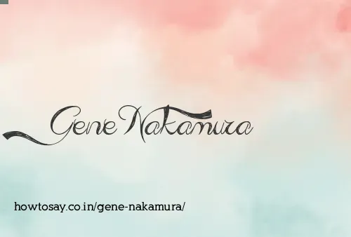 Gene Nakamura