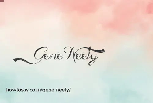 Gene Neely
