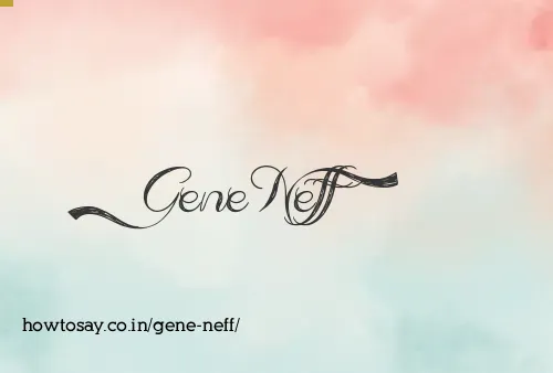 Gene Neff