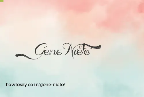 Gene Nieto