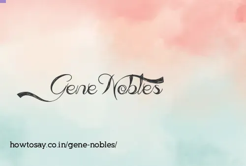 Gene Nobles