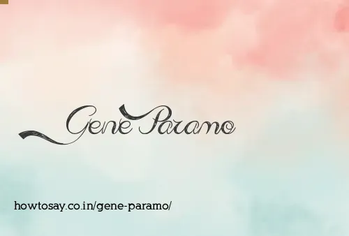 Gene Paramo