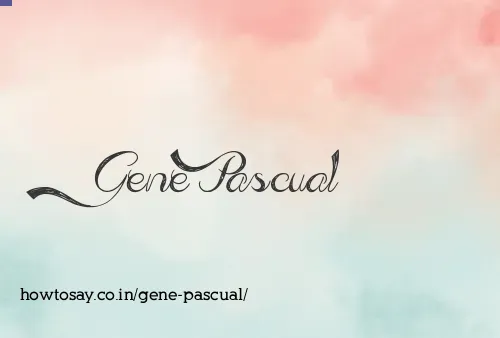 Gene Pascual