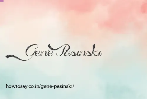 Gene Pasinski