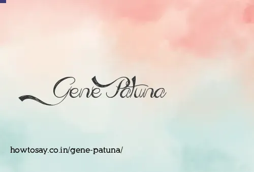 Gene Patuna