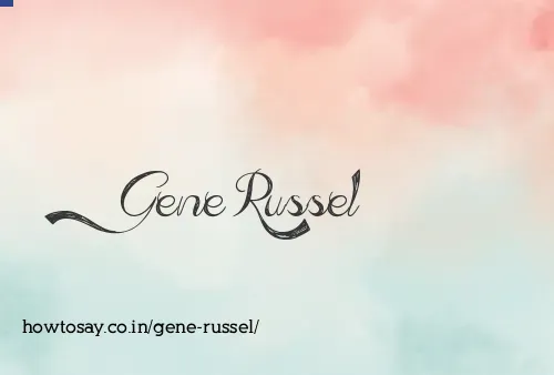 Gene Russel