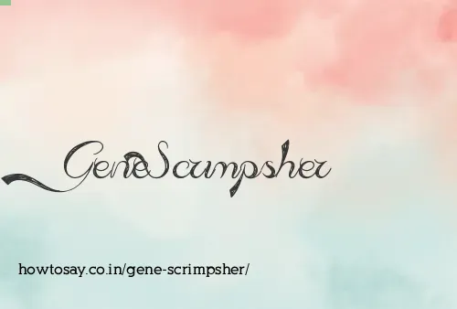 Gene Scrimpsher