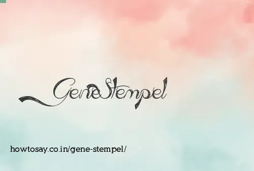 Gene Stempel