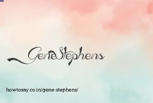 Gene Stephens