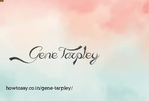 Gene Tarpley