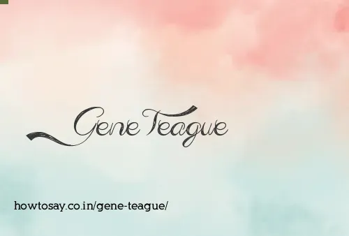 Gene Teague