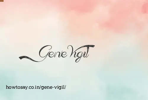 Gene Vigil