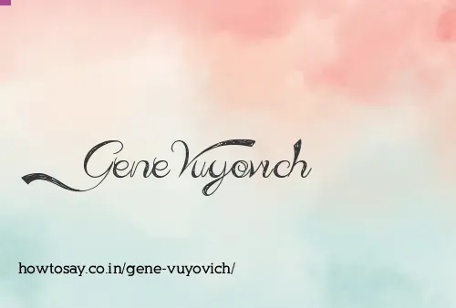 Gene Vuyovich