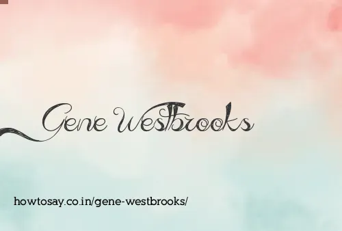 Gene Westbrooks