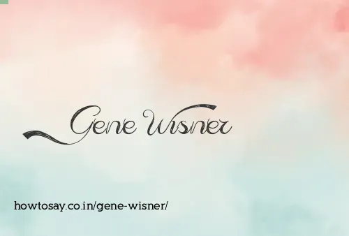 Gene Wisner